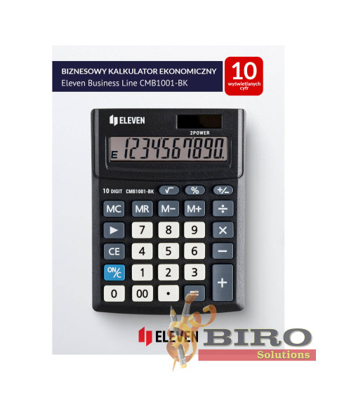Calculator Eleven CMB1001BK, 10 cifre, negru (137*102*31 mm)